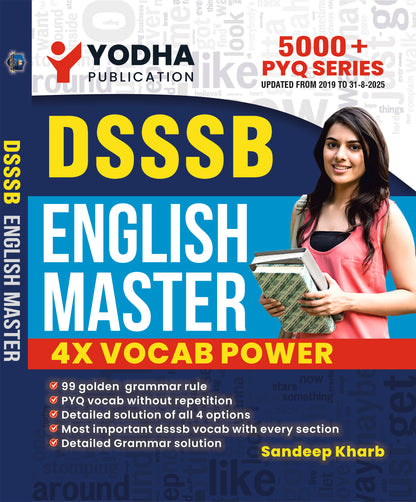 DSSSB ENGLISH MASTER - SANDEEP KHARB
