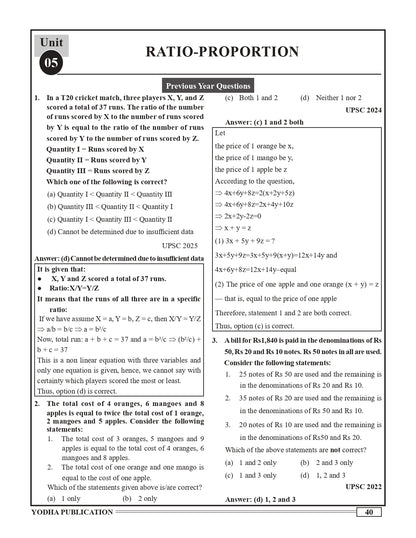 UPSC CSAT RANKER PYQ 2012-2025 FULLY SOLVED ENGLISH MEDIUM