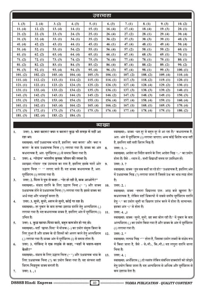 DSSSB HINDI EXPRESS