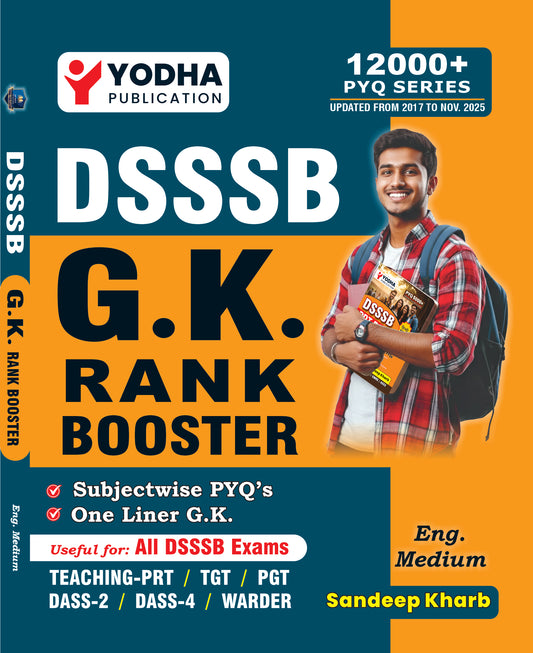 DSSSB GK/GS RANK BOOSTER ENGLISH MEDIUM