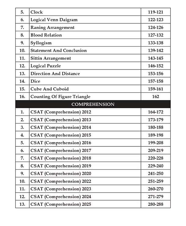 UPSC CSAT RANKER PYQ 2012-2025 FULLY SOLVED ENGLISH MEDIUM