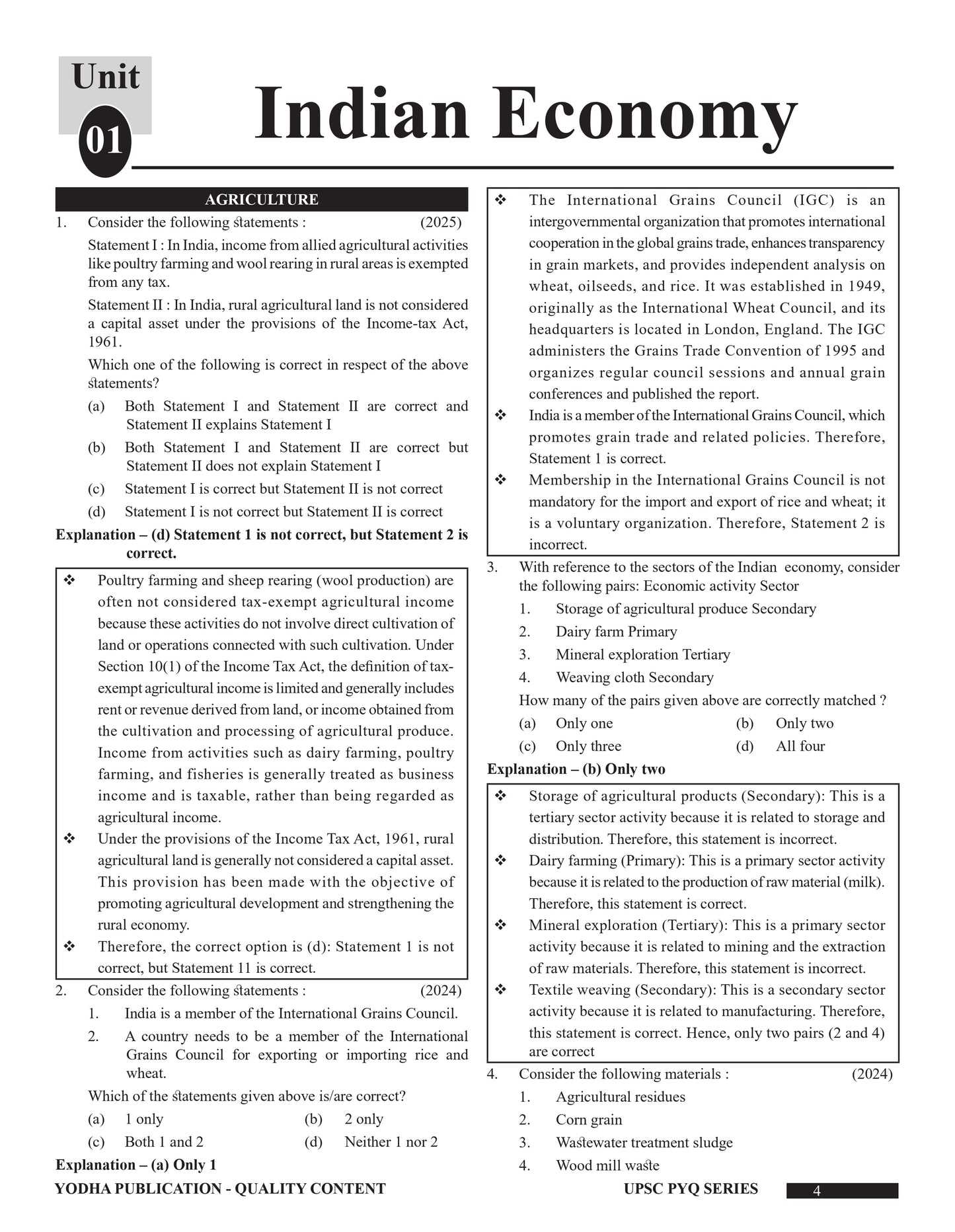 UPSC general studies rank booster PYQ 2012-2026 with topicwise detailed solutions